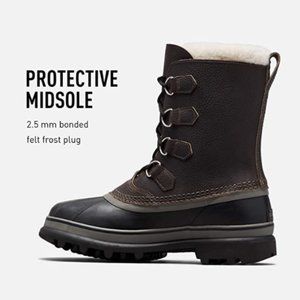 NEW - Sorel Men's Caribou Wool Boot, Snow, Winter